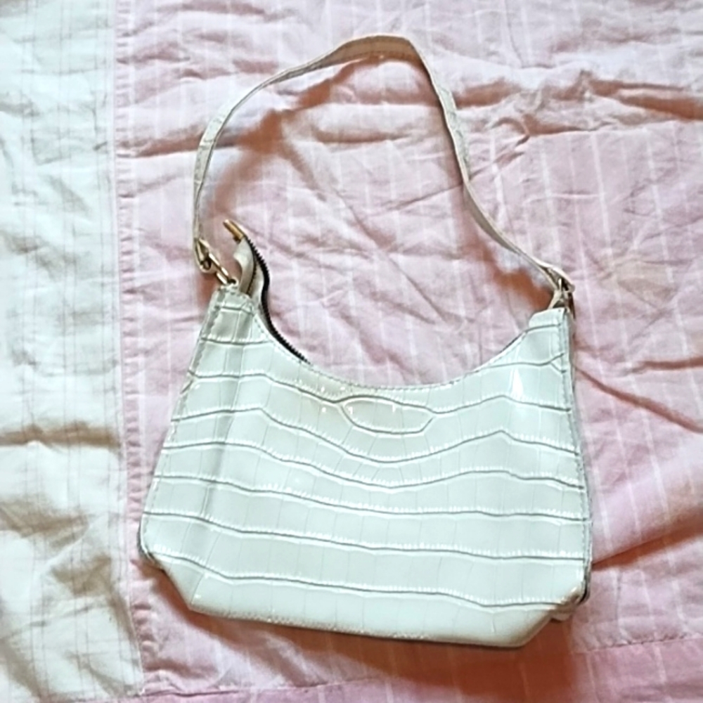 White purse